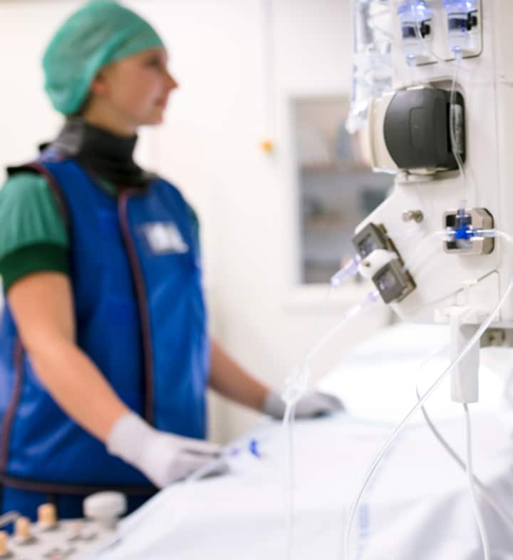 Healthcare Provider Oversees Patient