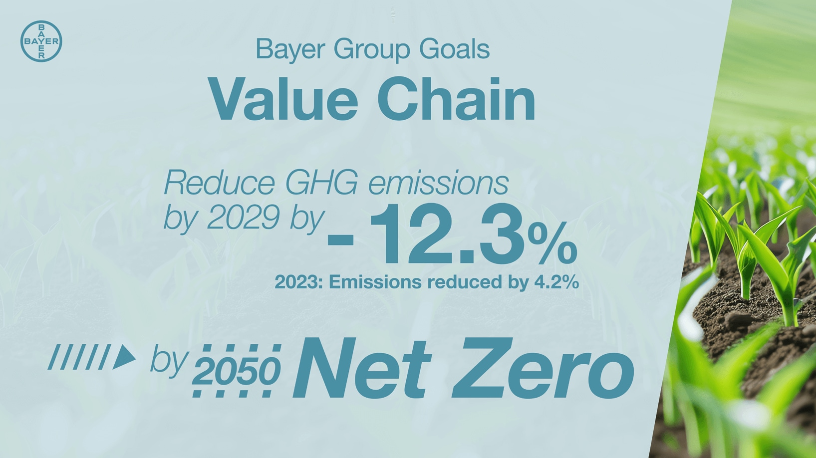 Image showing bayer group goals value chain