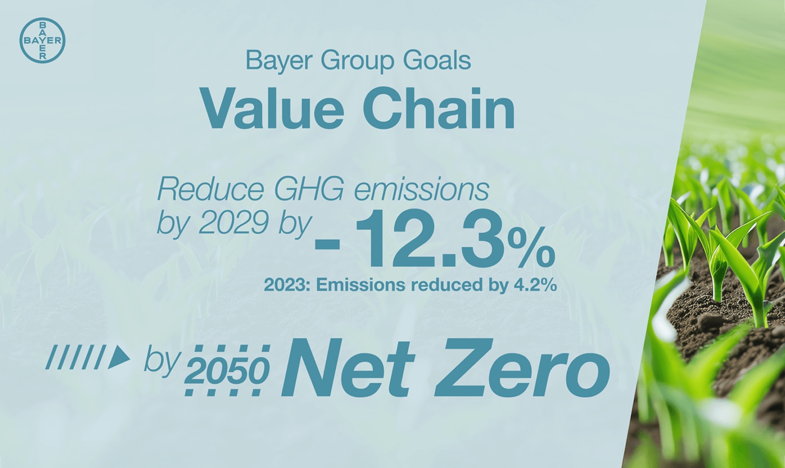 Image showing bayer group goals value chain